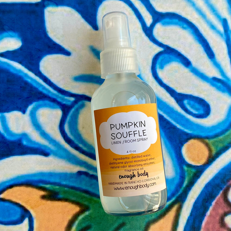 Pumpkin Souffle Linen and Room Spray