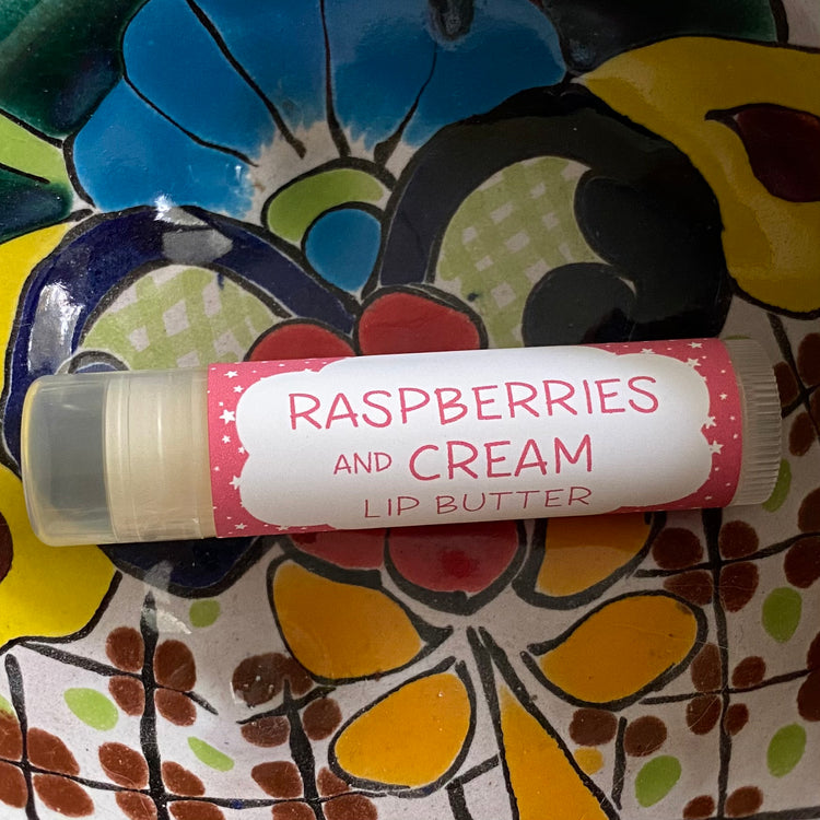 Raspberries and Cream Lip Butter