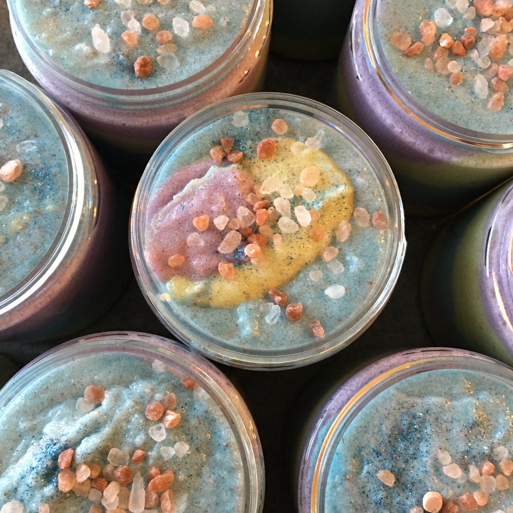 Mermaid Pink Salt Body Scrub