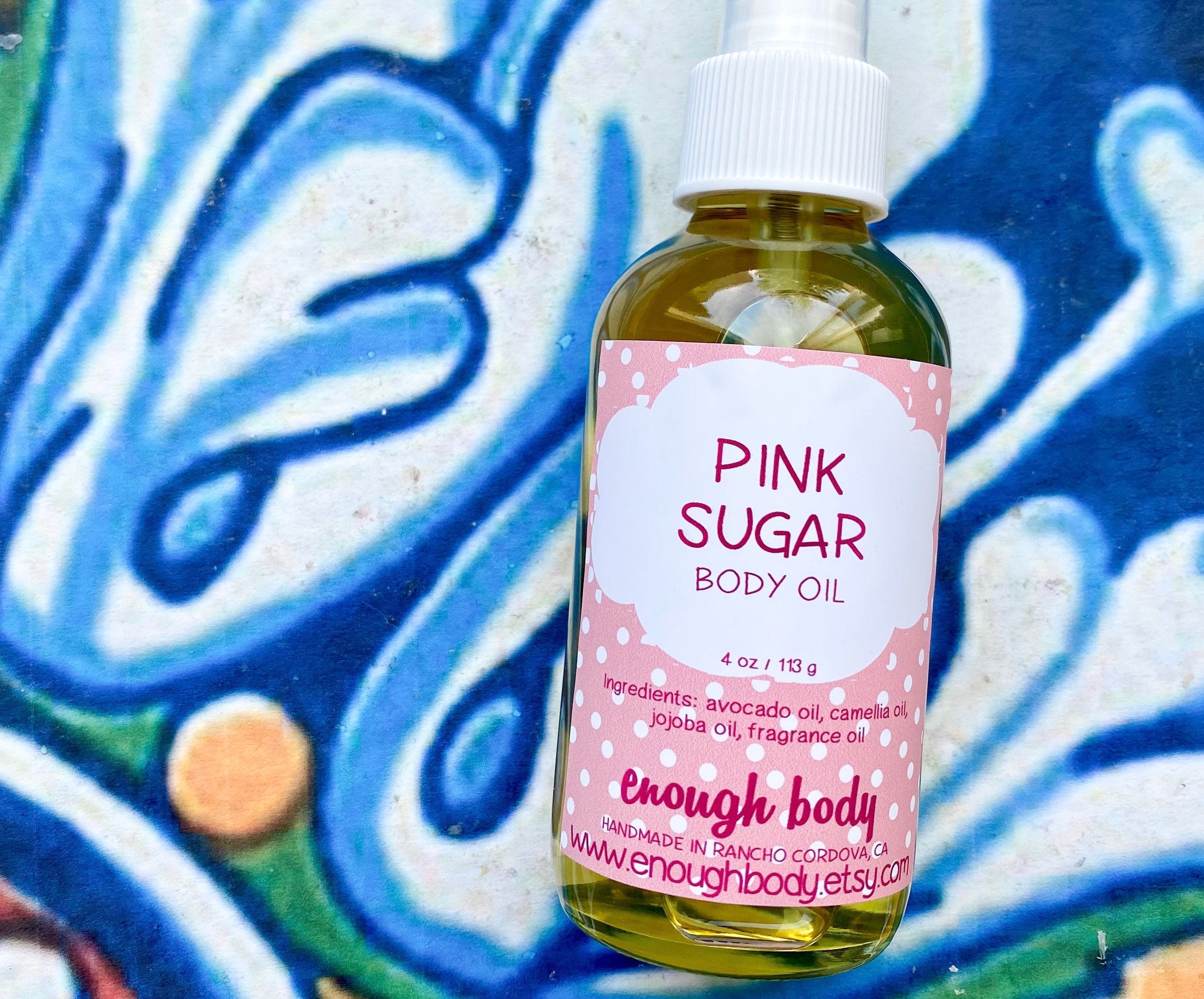 Pink Sugar Body Oil  FayetasticEssentials