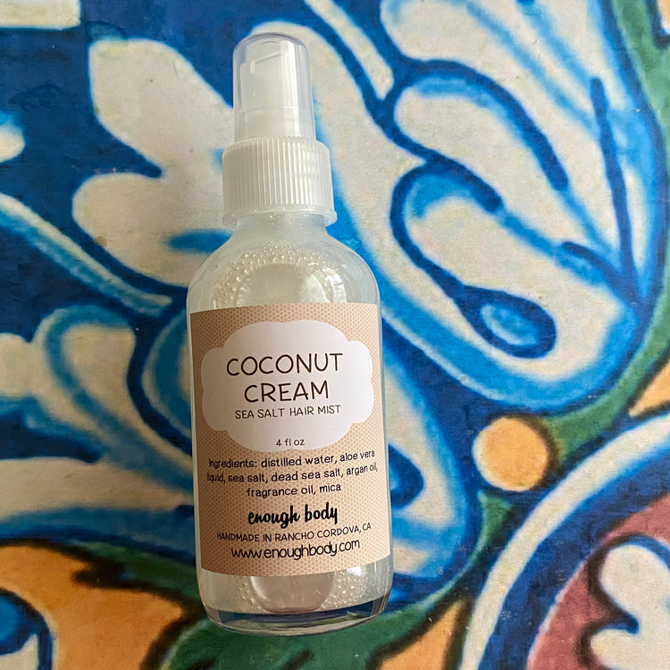 Coconut Cream Sea Salt Hair Mist