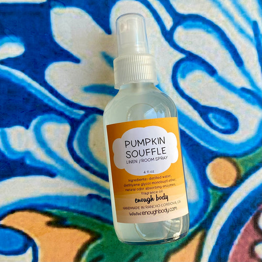 Pumpkin Souffle Linen and Room Spray