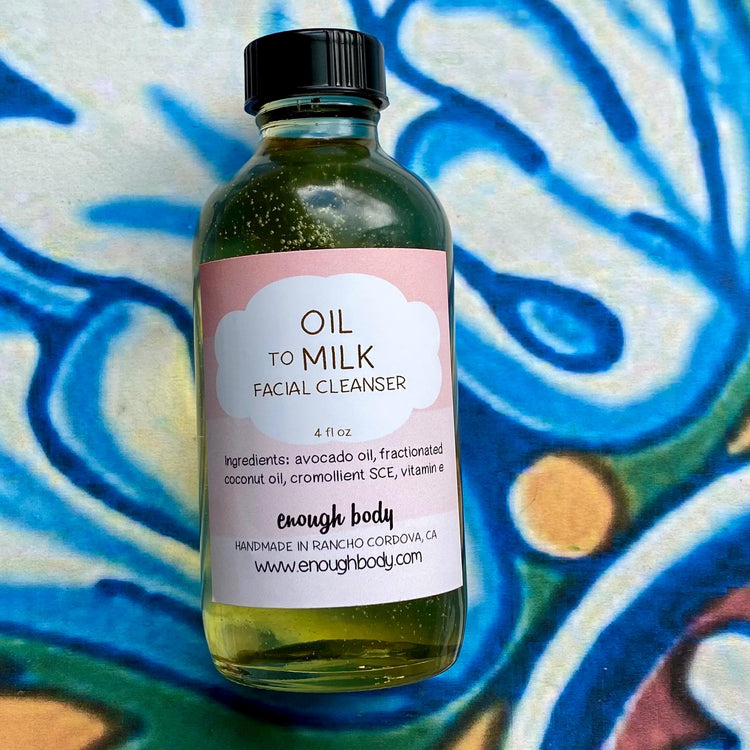 Oil to Milk Facial Cleanser