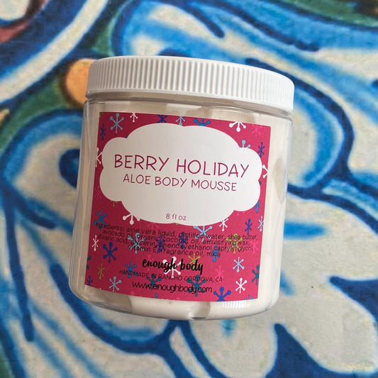 Berry Holiday Aloe Body Mousse