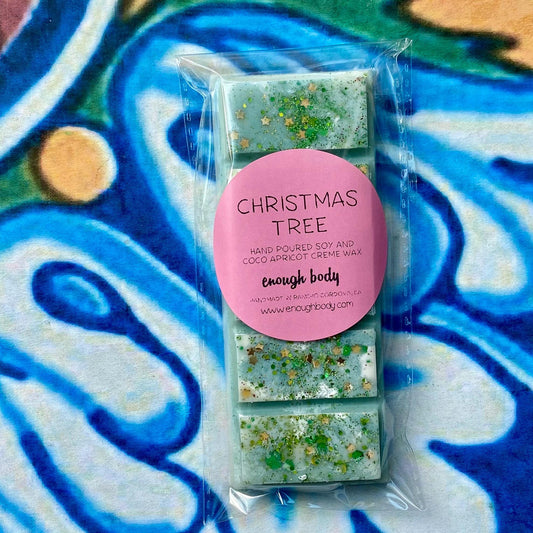 Christmas Tree Wax Melt Snap Bar