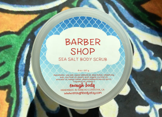 Barbershop Sea Salt Scrub