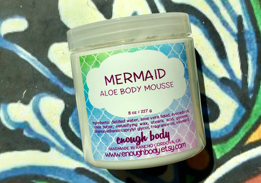 Mermaid Aloe Body Mousse