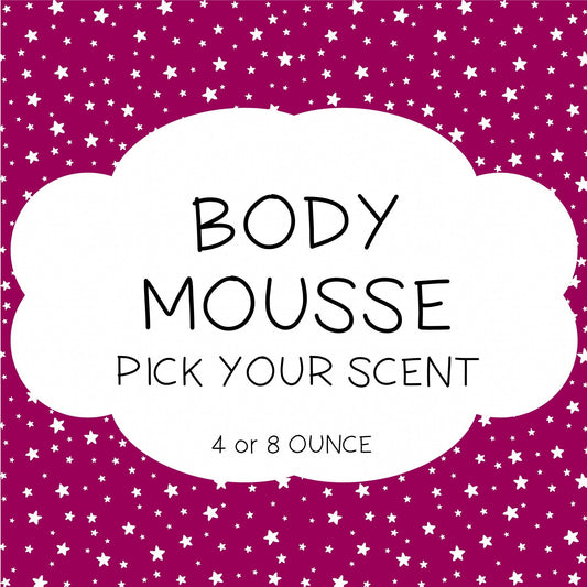 Choose Your Scent Aloe Body Mousse