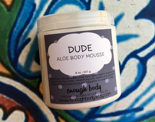 Dude Aloe Body Mousse