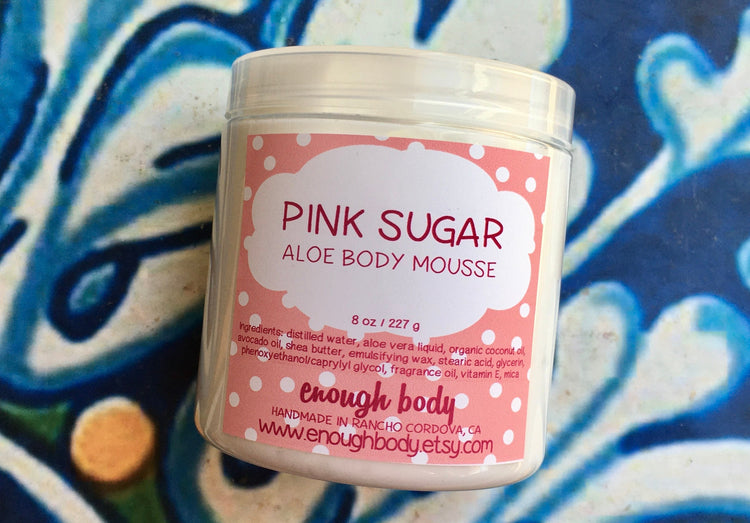 Pink Sugar Aloe Body Mousse