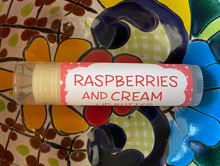 Raspberries and Cream Lip Butter