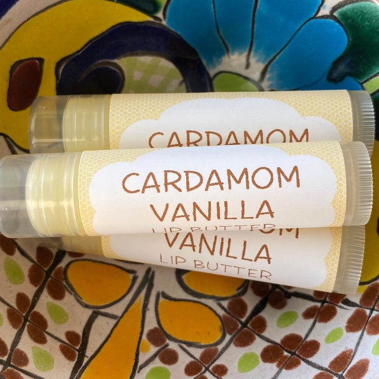 Cardamom Vanilla Lip Butter