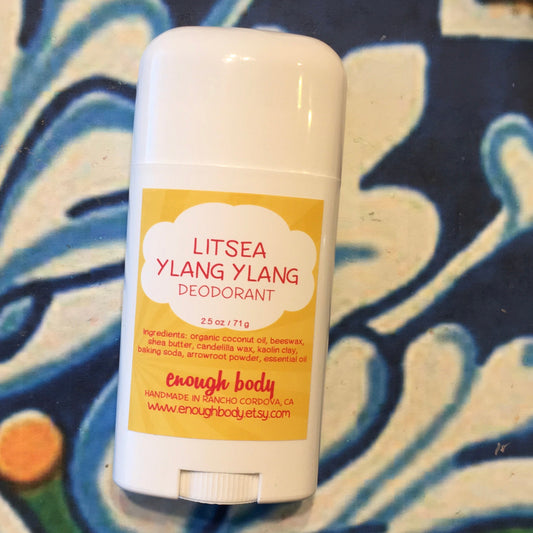 Litsea Ylang Ylang Natural Deodorant Stick