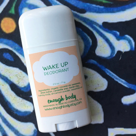 Wake Up Natural Deodorant Stick