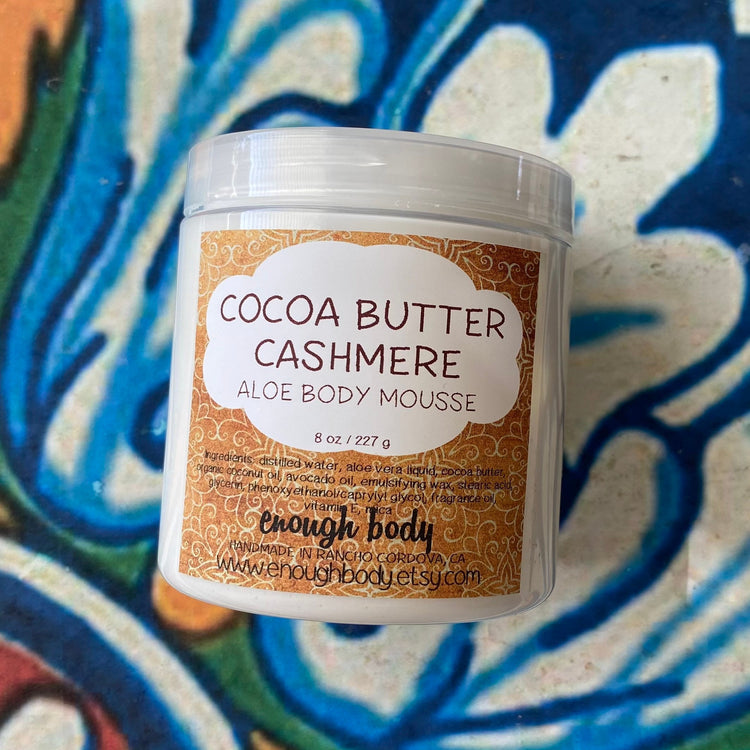 Cocoa Butter Cashmere Aloe Body Mousse