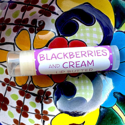 Blackberries and Cream Lip Butter