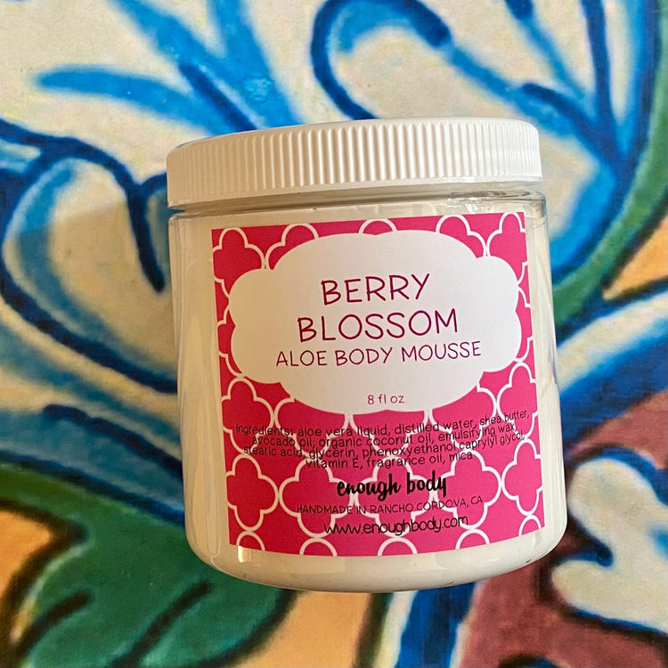 Berry Blossom Aloe Body Mousse