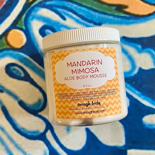 Mandarin Mimosa Aloe Body Mousse